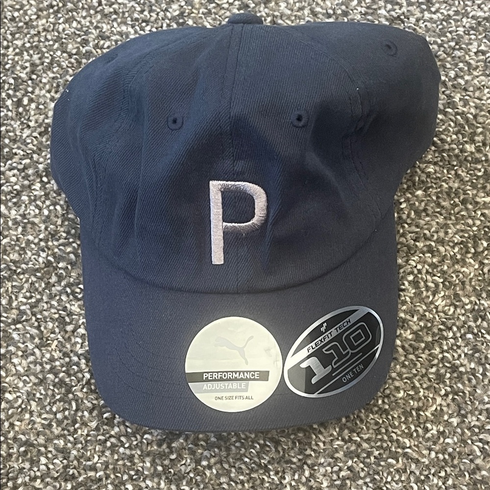 Puma Dark Blue Golf Cap New With Tags